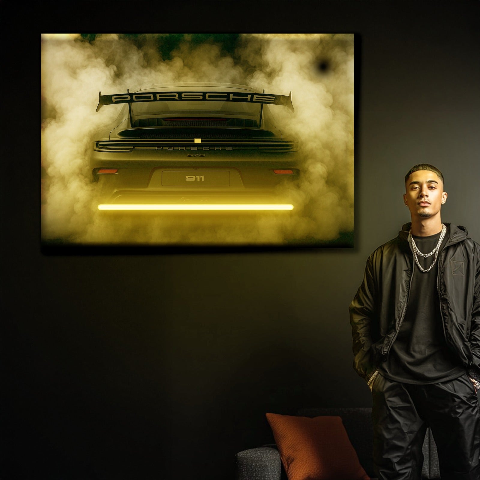LED-Personalisierte Auto-Leinwand